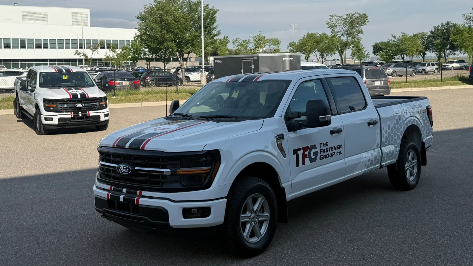 Two 2026 F150 Long Box For Local Company commercial vehicle upfit sold by FleetByDimitri