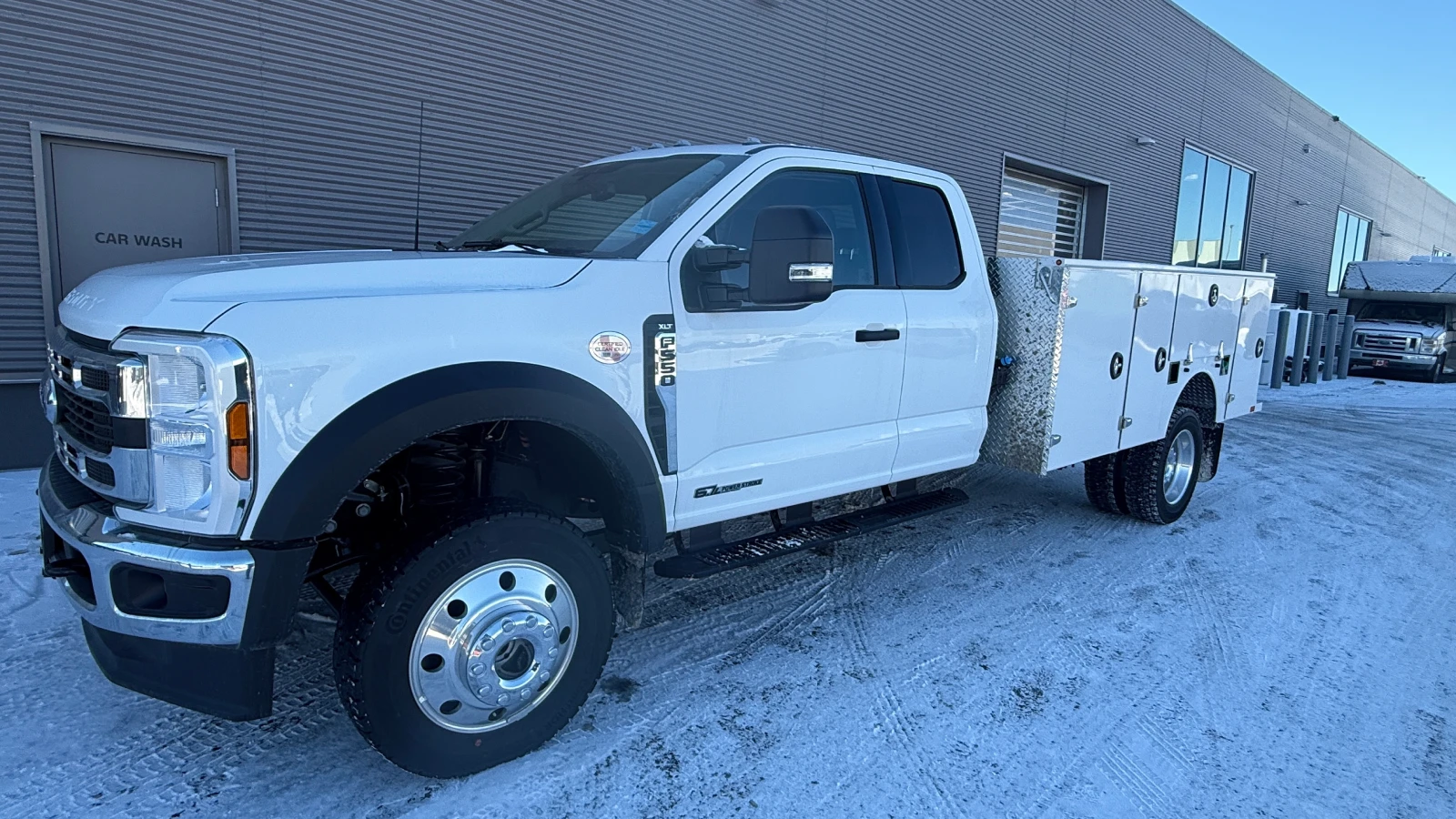 Ford F550 With Basic Service Body commercial vehicle upfit sold by FleetByDimitri